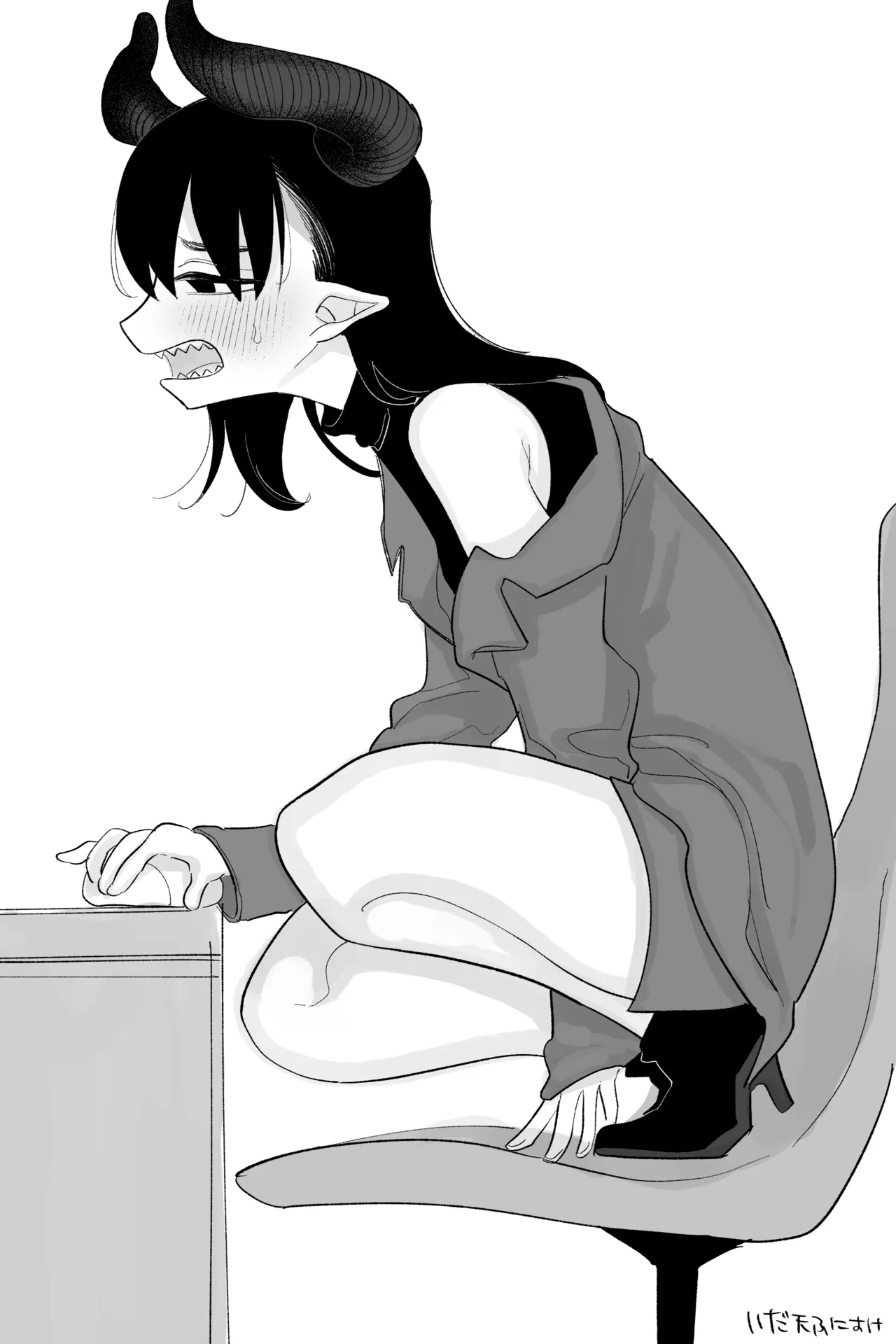 よわよわサキュバス、社畜への道 完全版 - page12