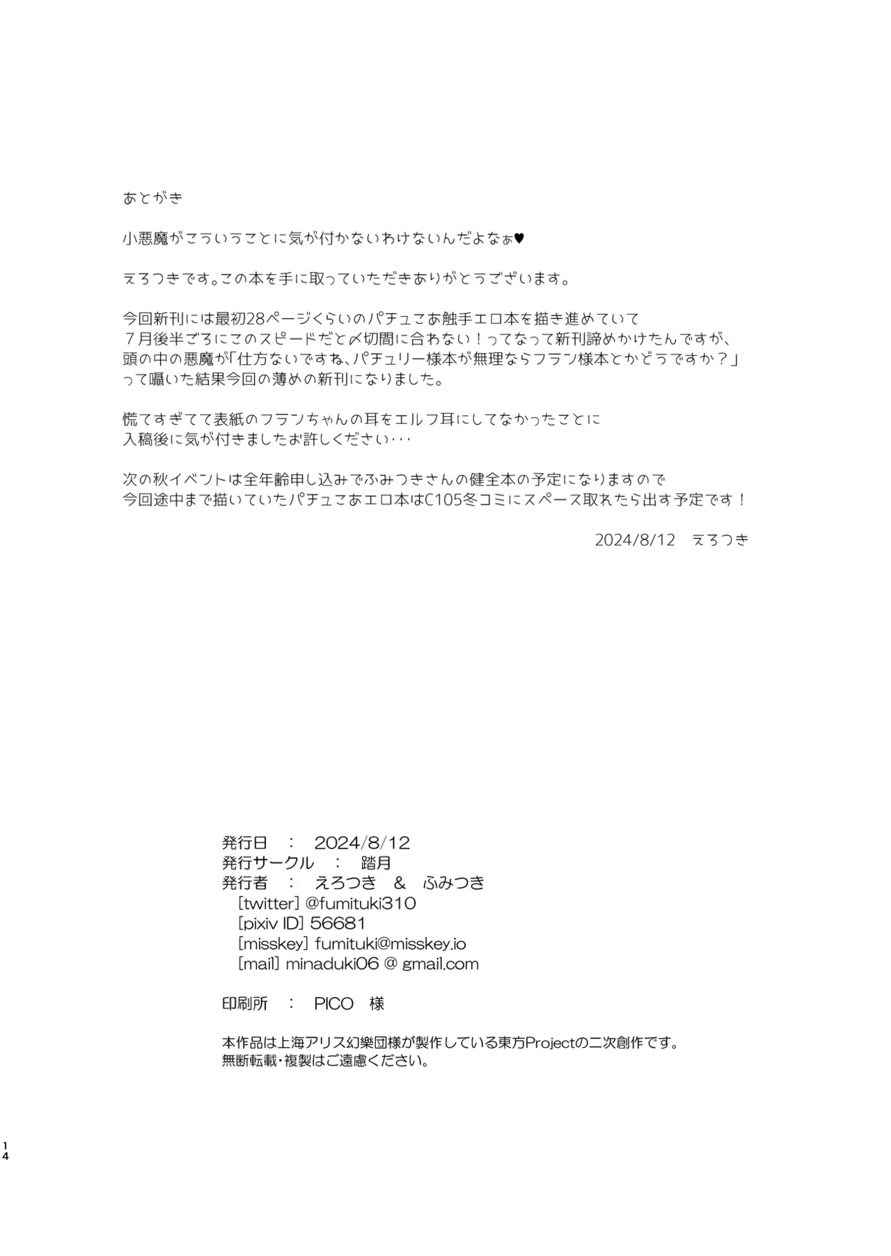 淫触快楽フランドール - page13