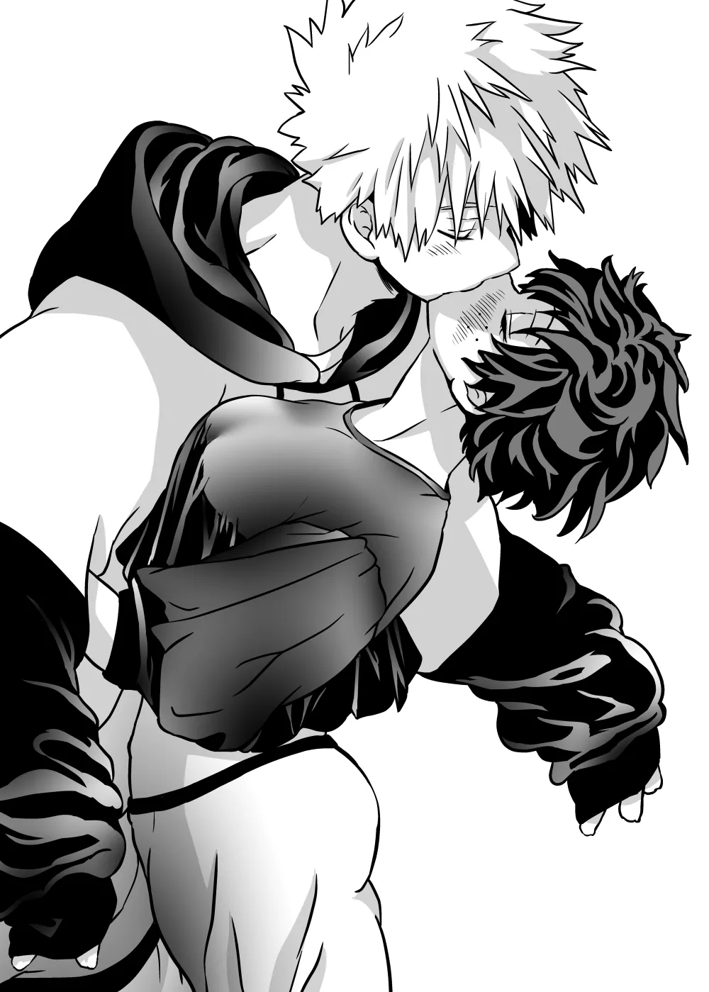 女体化したデクにA組が湧いて群がる話 - page776