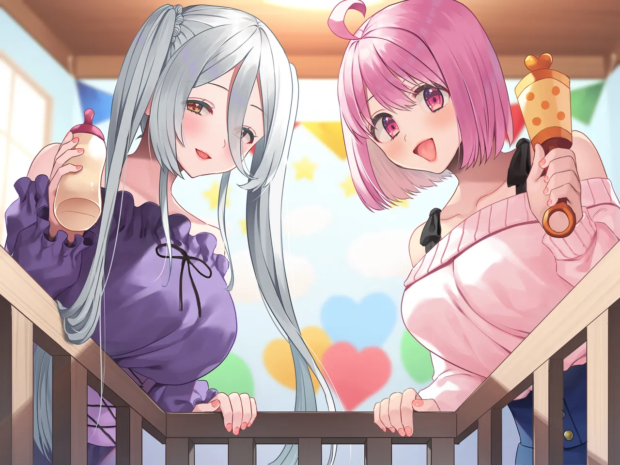 幼児退行喫茶・ばぶばぶカフェ――お客様は赤ちゃんです―― - page2
