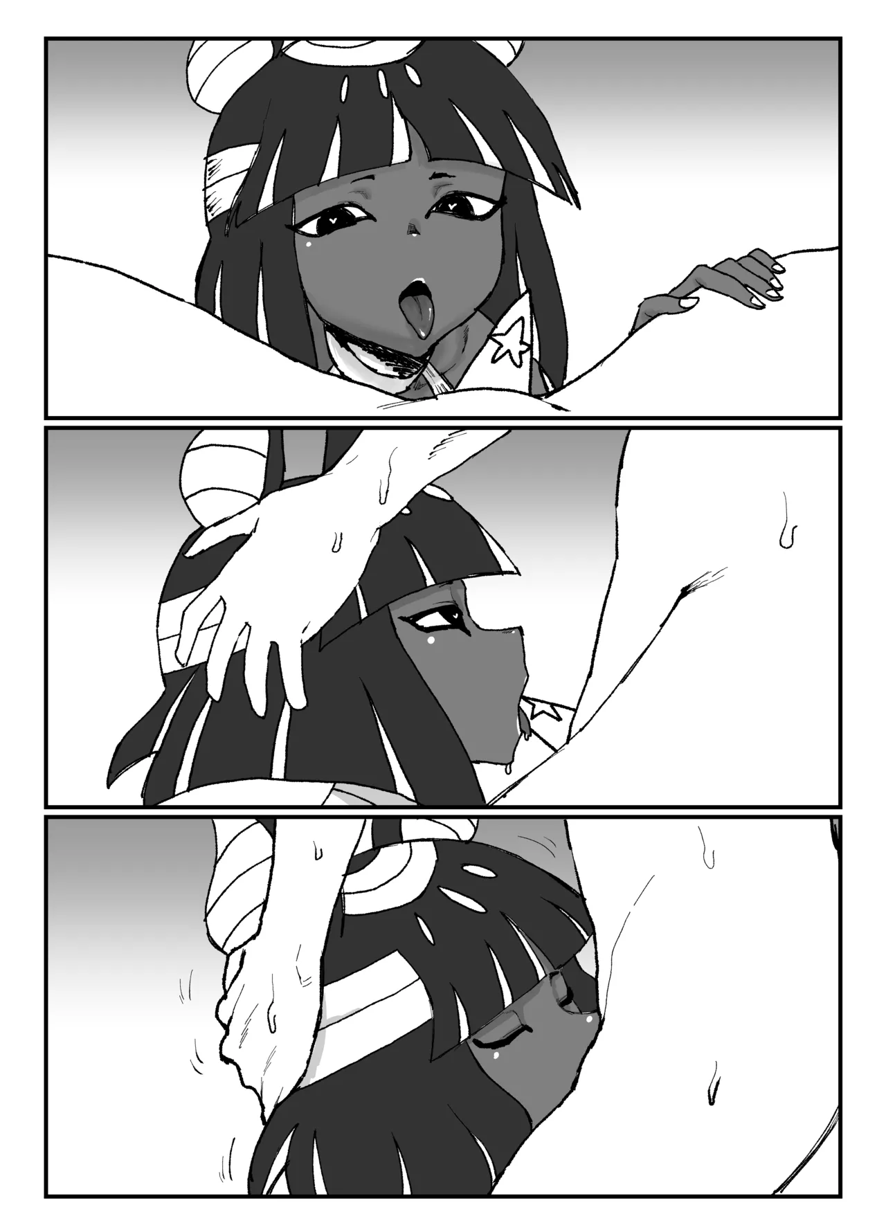 無表情アヌビス娘 - page3