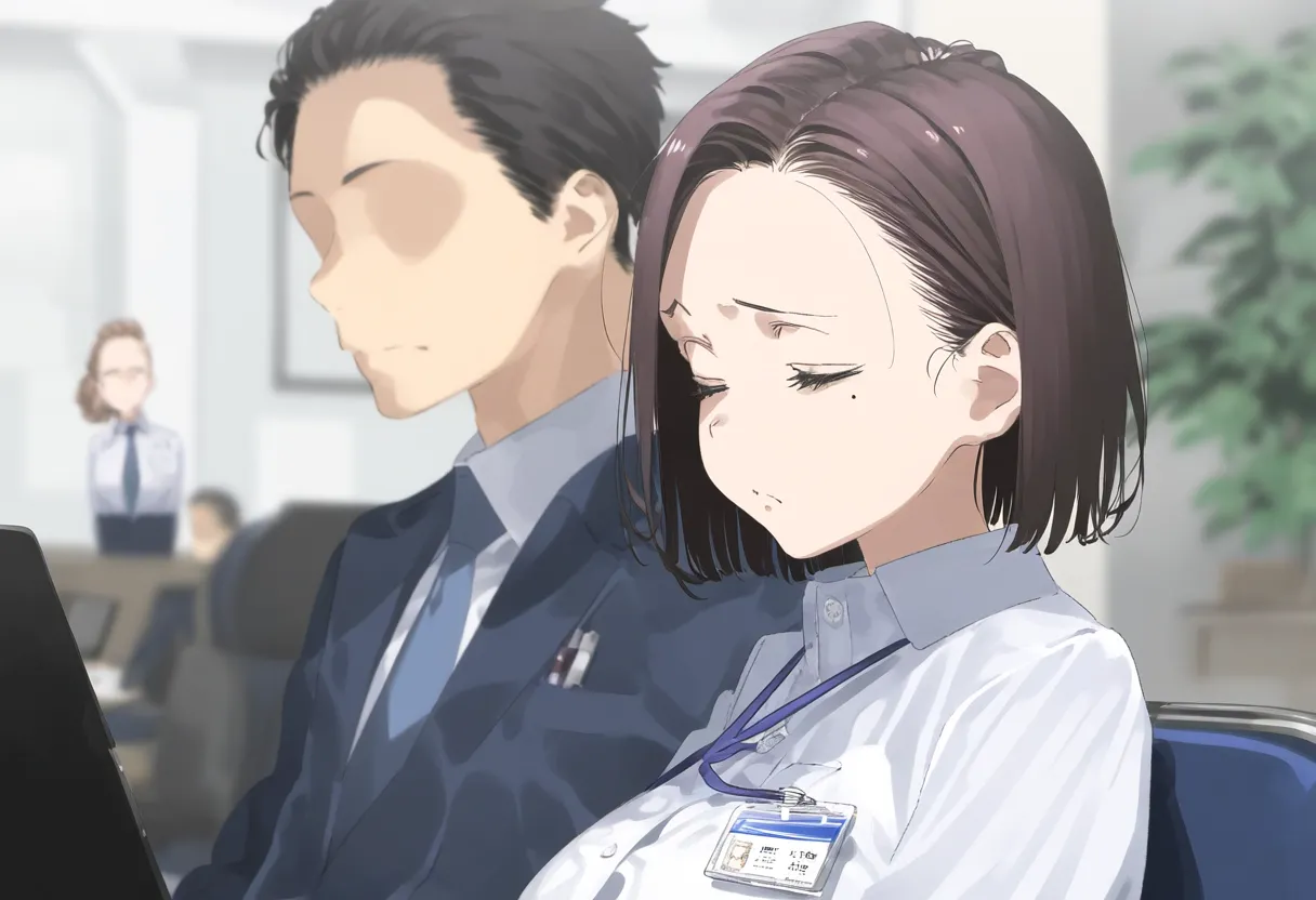 【AI Generated】俺に懐いていた後輩の言動が飲み会の次の日からおかしい - page21