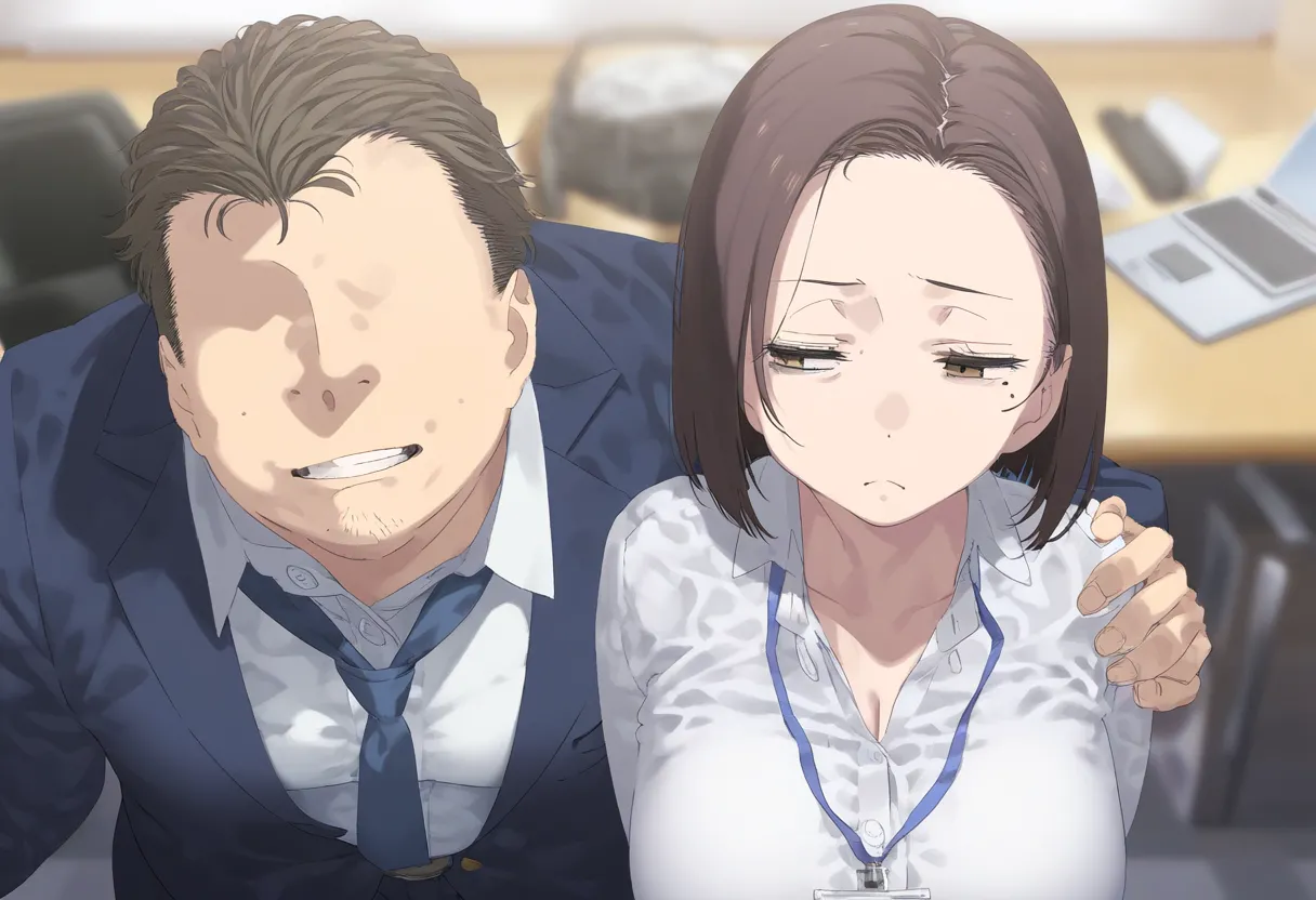 【AI Generated】俺に懐いていた後輩の言動が飲み会の次の日からおかしい - page23