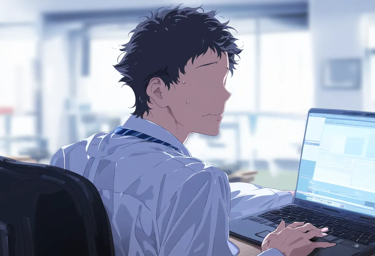 【AI Generated】俺に懐いていた後輩の言動が飲み会の次の日からおかしい - page26