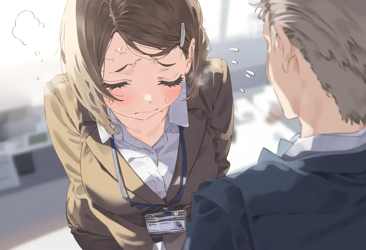 【AI Generated】俺に懐いていた後輩の言動が飲み会の次の日からおかしい - page27