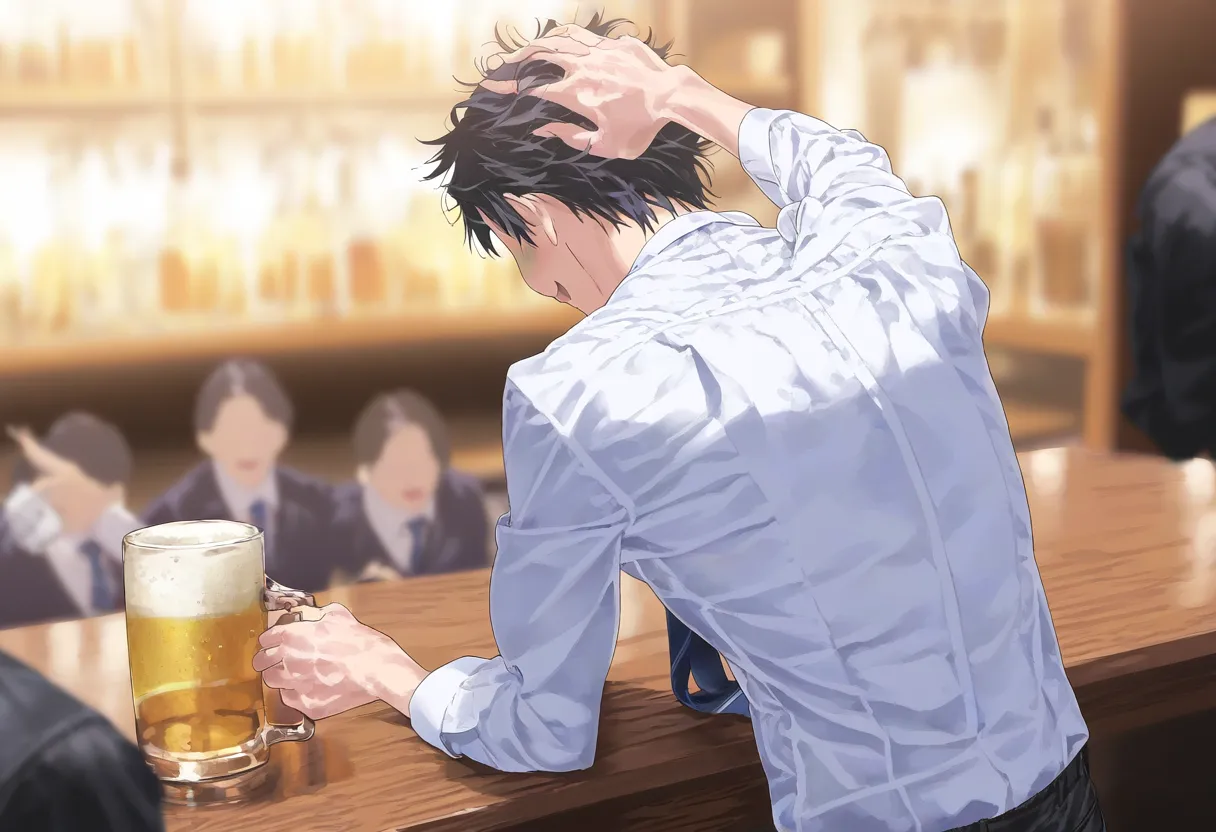 【AI Generated】俺に懐いていた後輩の言動が飲み会の次の日からおかしい - page3