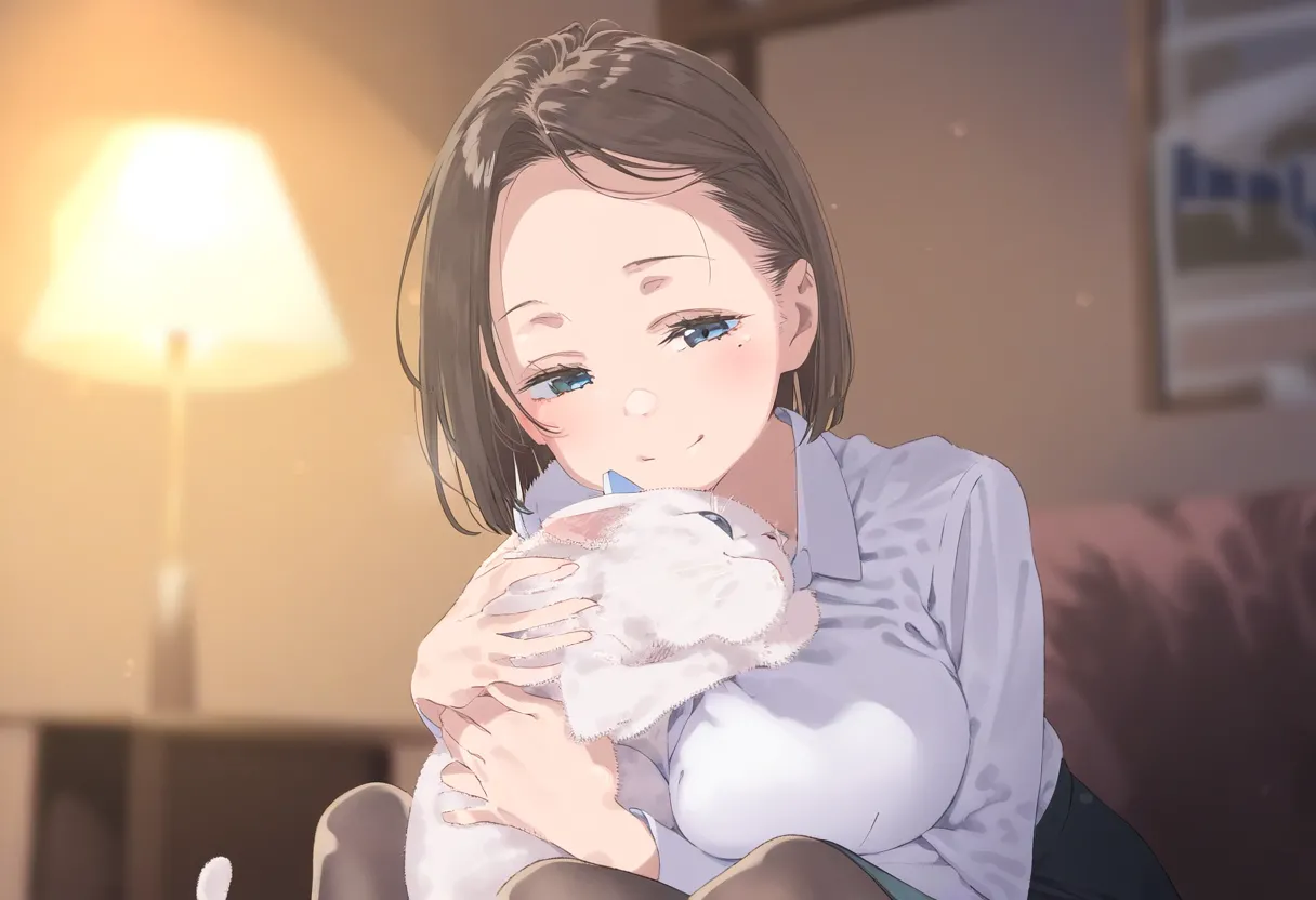 【AI Generated】俺に懐いていた後輩の言動が飲み会の次の日からおかしい - page43