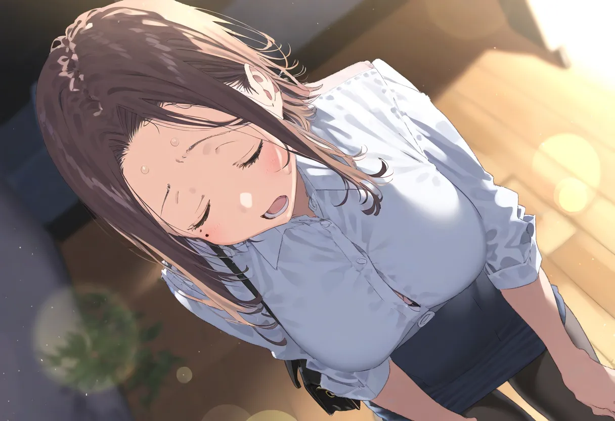 【AI Generated】俺に懐いていた後輩の言動が飲み会の次の日からおかしい - page48