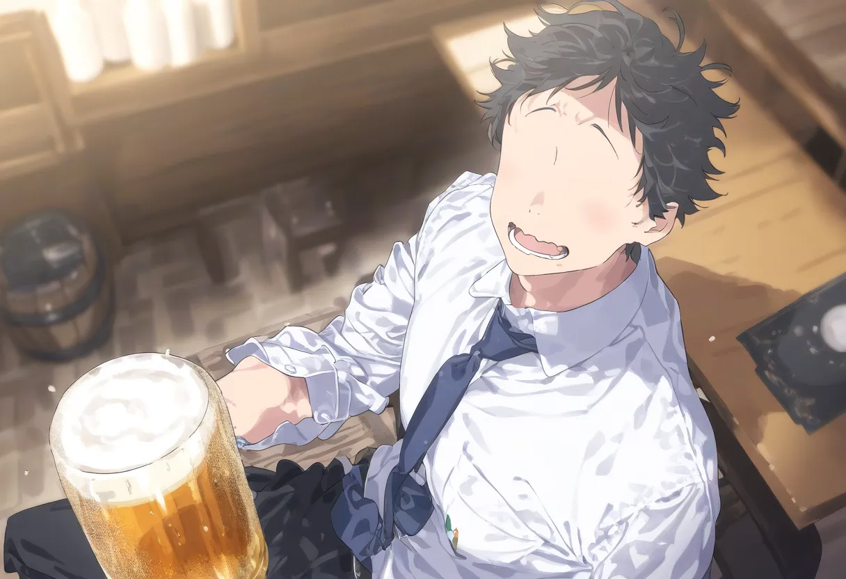 【AI Generated】俺に懐いていた後輩の言動が飲み会の次の日からおかしい - page6