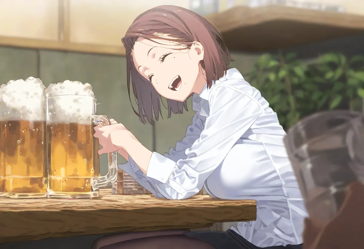 【AI Generated】俺に懐いていた後輩の言動が飲み会の次の日からおかしい - page8