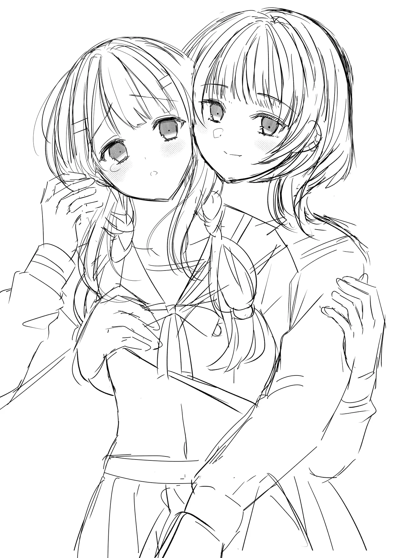 女性専用車両♡百合 - page6