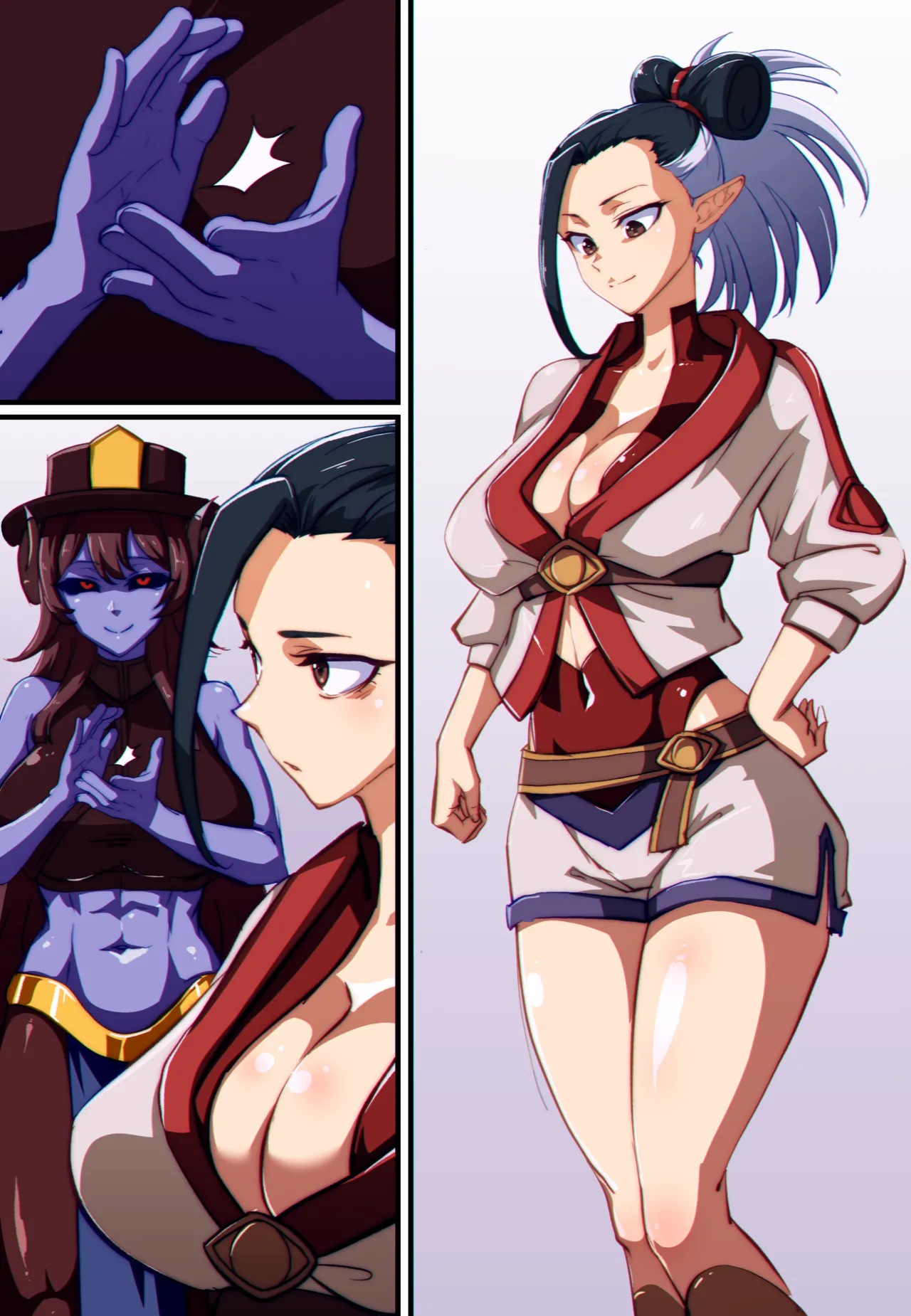 Android 21 absorb Jester/Hutao/Chun-li/Impa/Momo/Kale + Extra (1-6) - page44