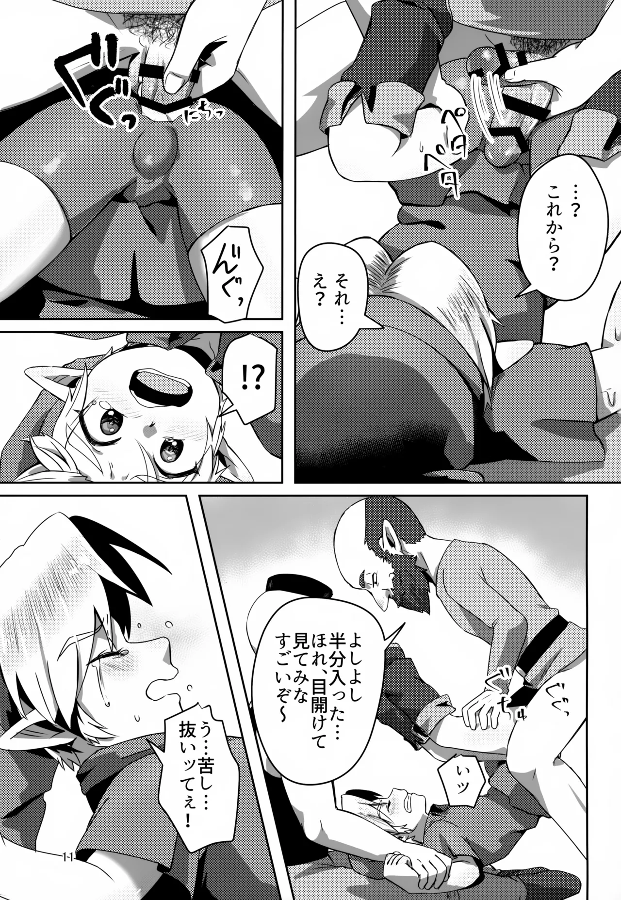 お宝とおっさんと魔物 - page11