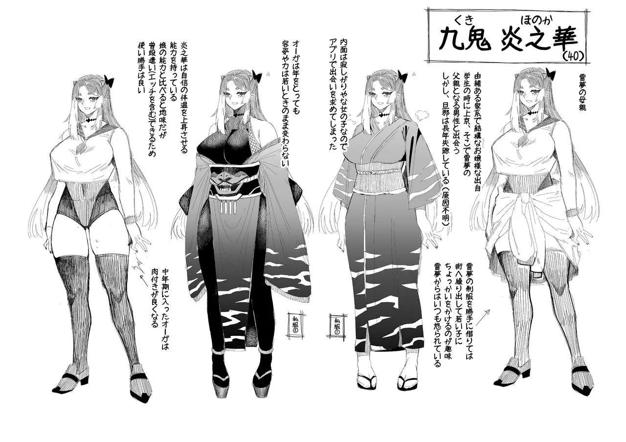 僕の彼女はメスオーガ、浮気相手はママオーガ - page61