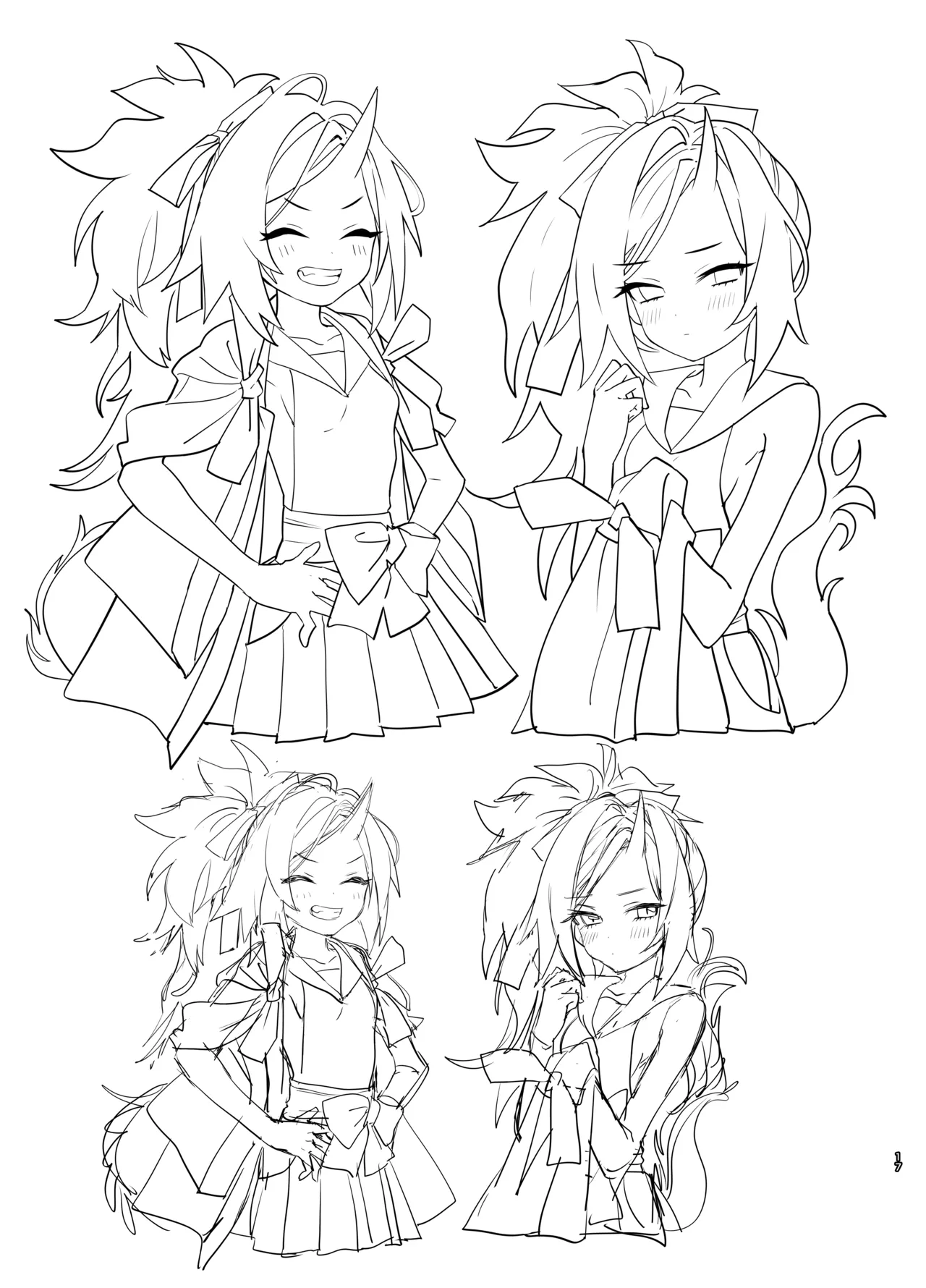 やんやんよびゅるるあーかいぶラインアートワークス - page16