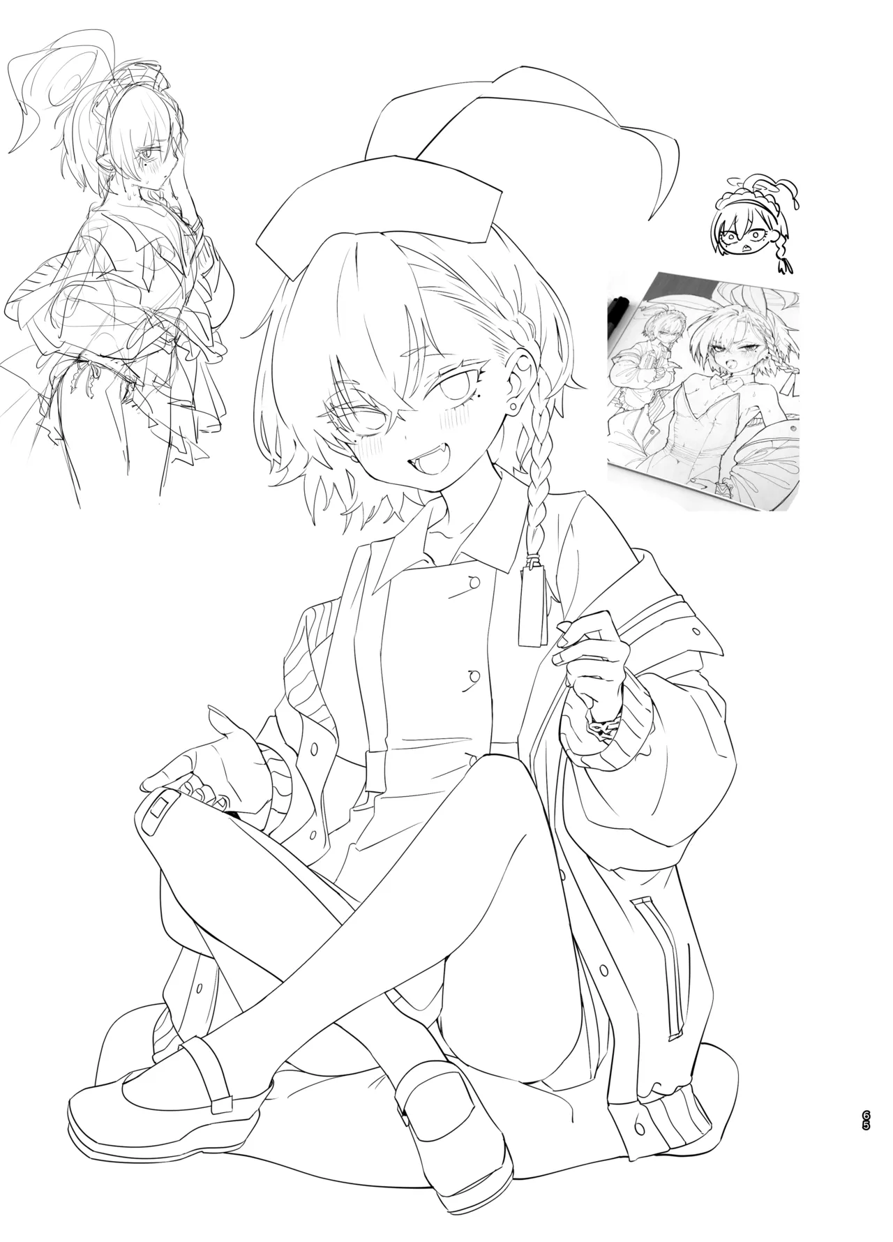 やんやんよびゅるるあーかいぶラインアートワークス - page64