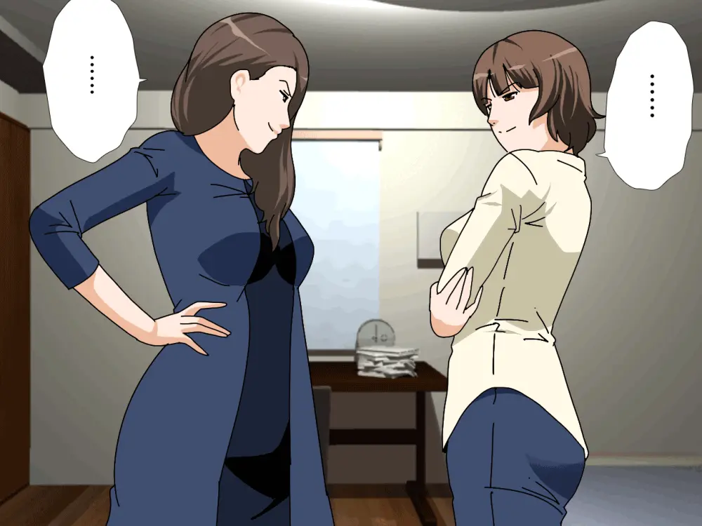 杜戸先生と苫田ママをレズらせて3Pしてみた夜-と…その後の話 - page15