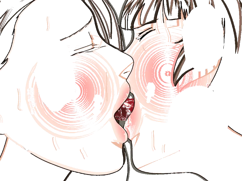 杜戸先生と苫田ママをレズらせて3Pしてみた夜-と…その後の話 - page347