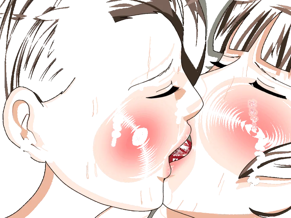 杜戸先生と苫田ママをレズらせて3Pしてみた夜-と…その後の話 - page350