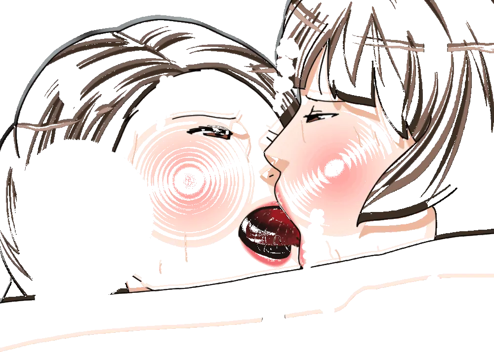 杜戸先生と苫田ママをレズらせて3Pしてみた夜-と…その後の話 - page464