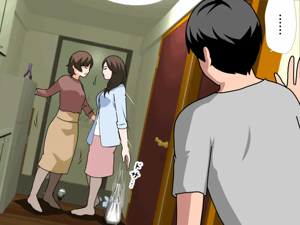 杜戸先生と苫田ママをレズらせて3Pしてみた夜-と…その後の話 - page538