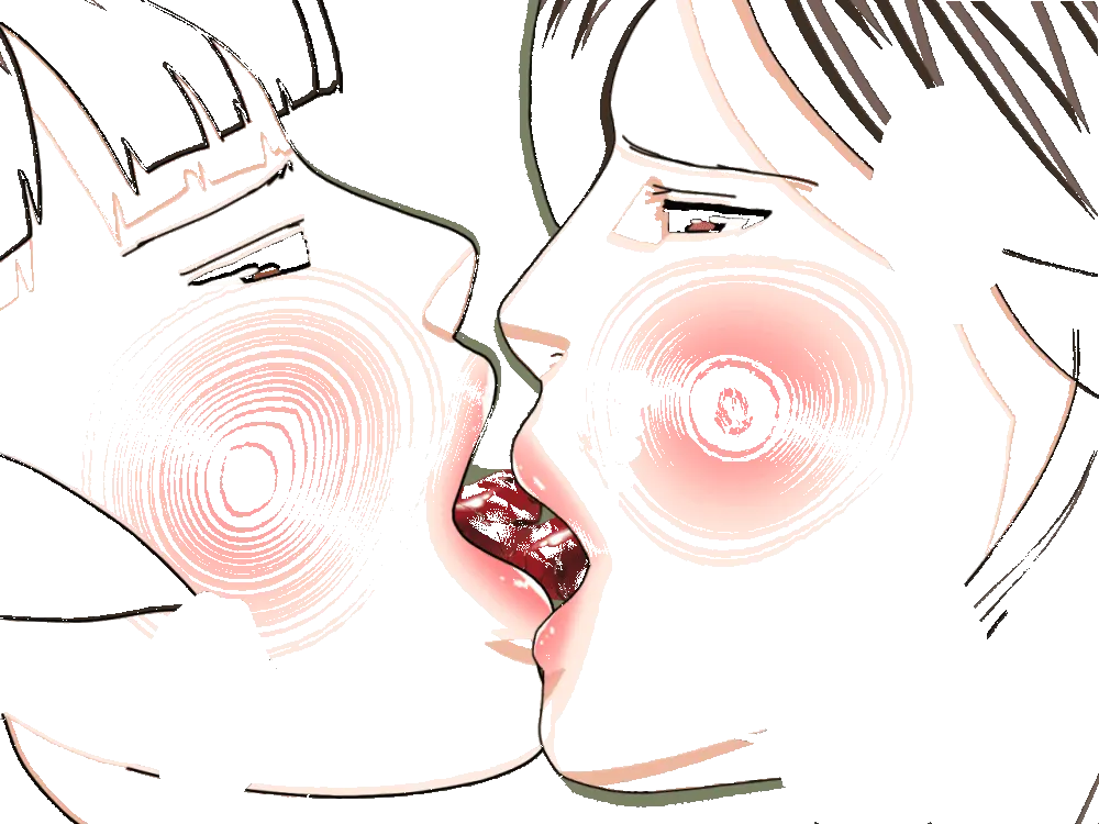 杜戸先生と苫田ママをレズらせて3Pしてみた夜-と…その後の話 - page545