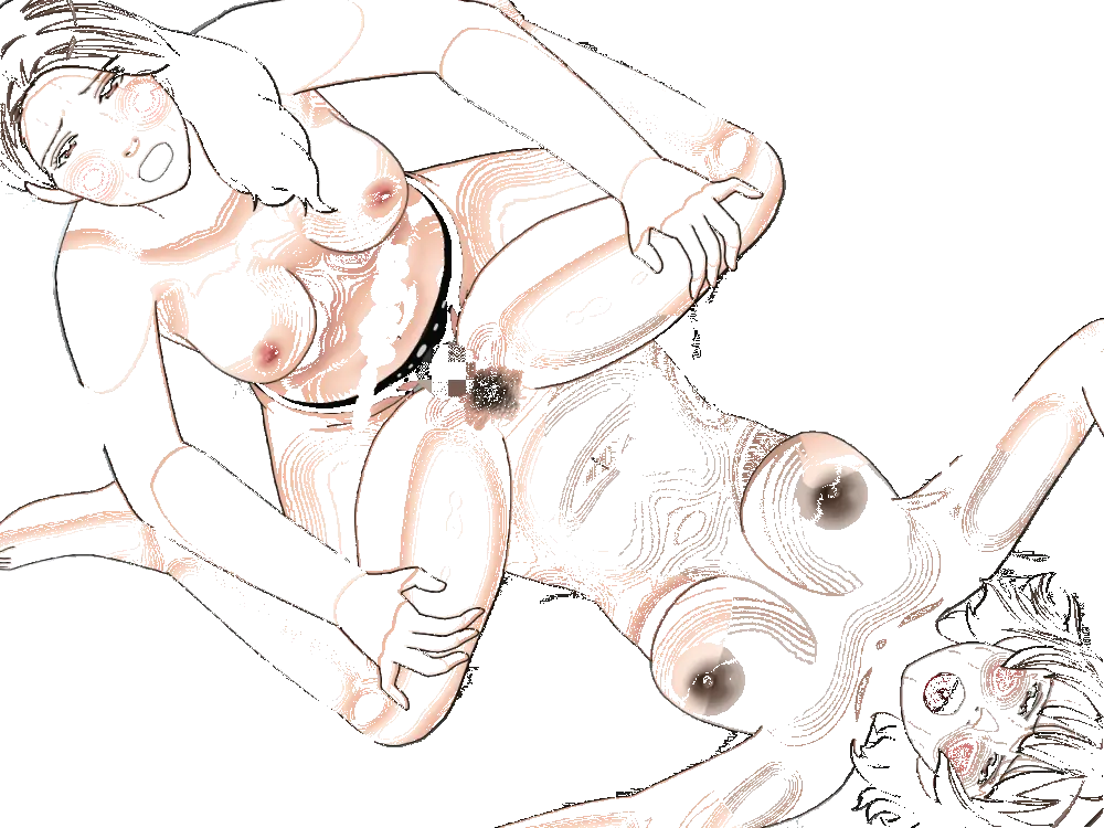 杜戸先生と苫田ママをレズらせて3Pしてみた夜-と…その後の話 - page603