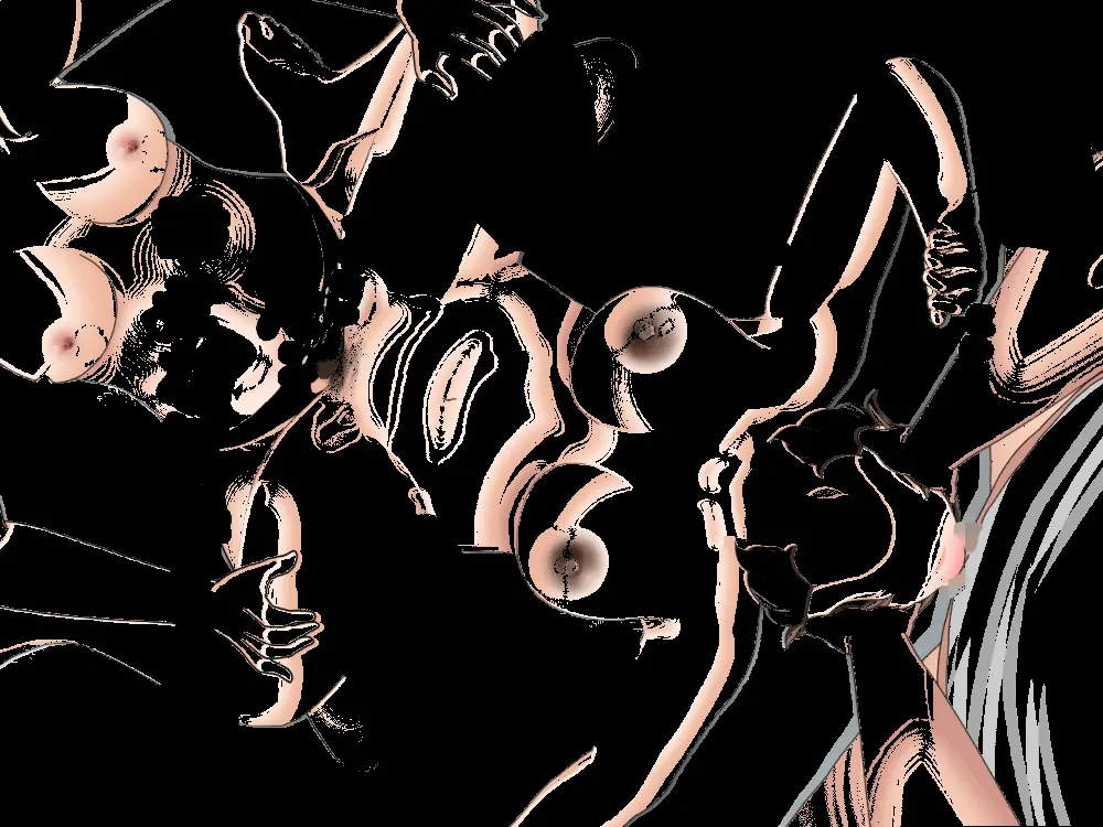 杜戸先生と苫田ママをレズらせて3Pしてみた夜-と…その後の話 - page645