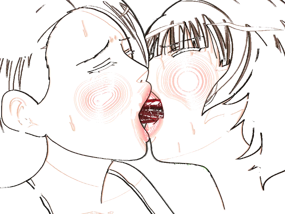 杜戸先生と苫田ママをレズらせて3Pしてみた夜-と…その後の話 - page90