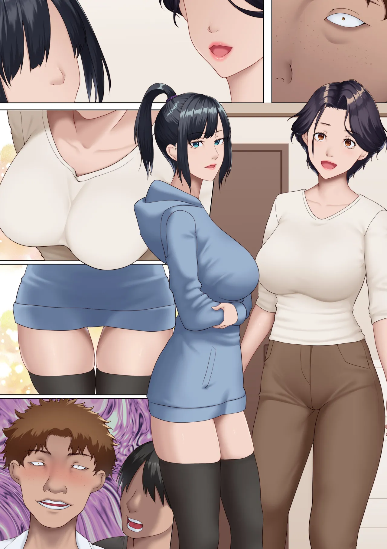 お前の母親と姉貴、もう俺のだから。弱みを握られデカすぎちんぽブチ込まれて毎日快楽漬けにされて - page27