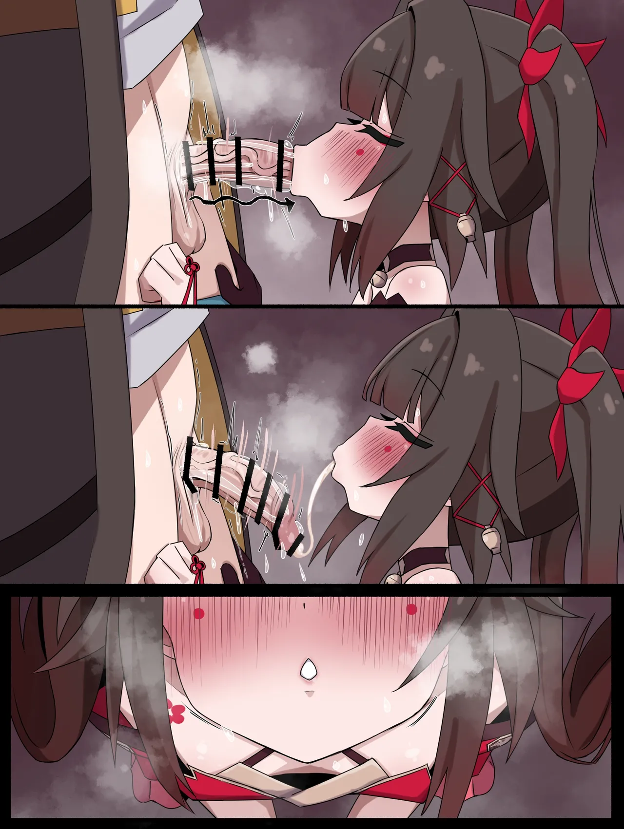 花火フェラ - page13