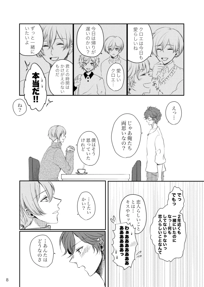 【web再録】ティカクロ現パロ本 - page7