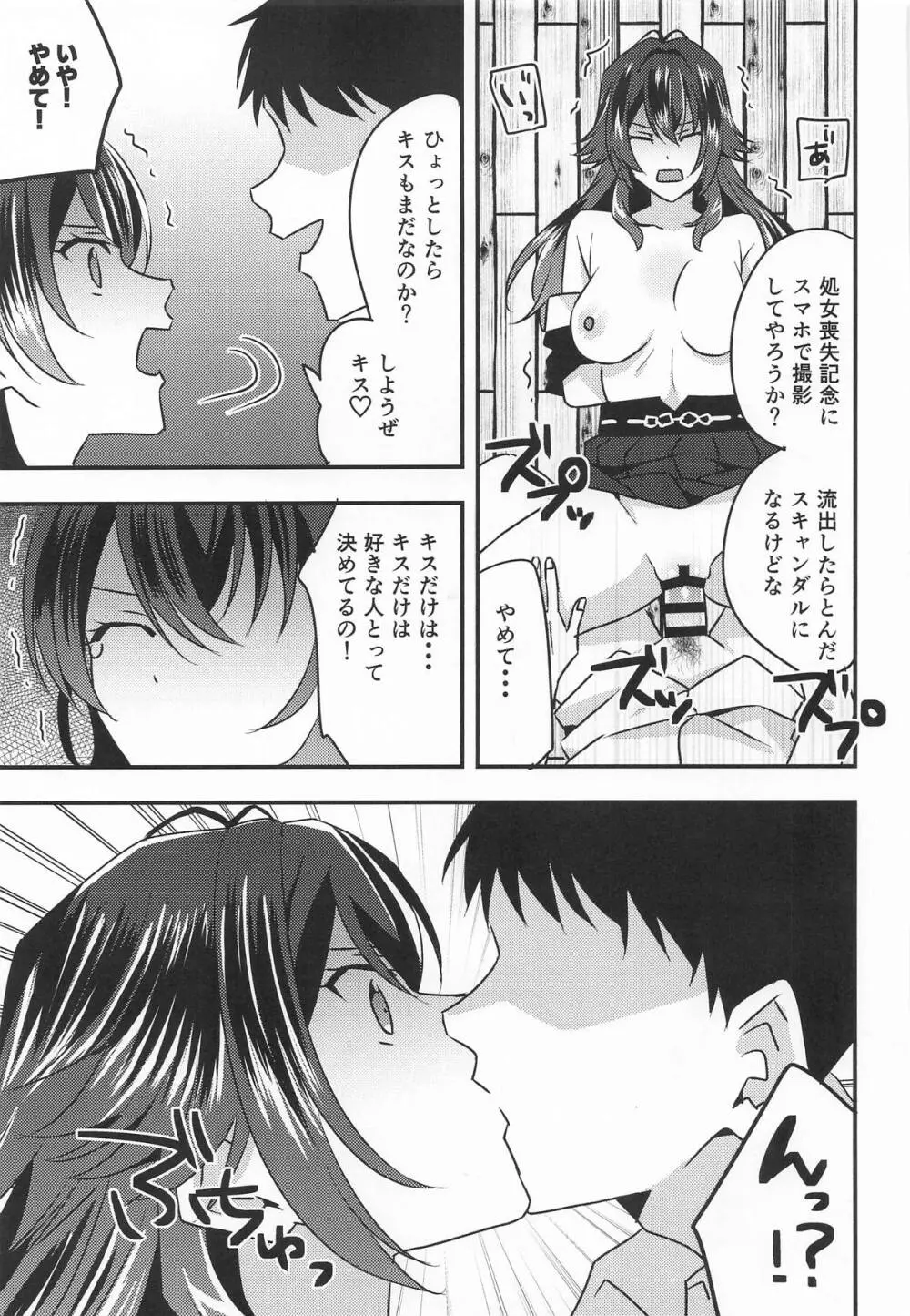 プロデュースを断られたのでレイプしました 月村手毬編 - page11