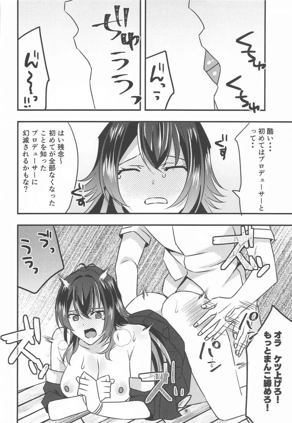 プロデュースを断られたのでレイプしました 月村手毬編 - page12