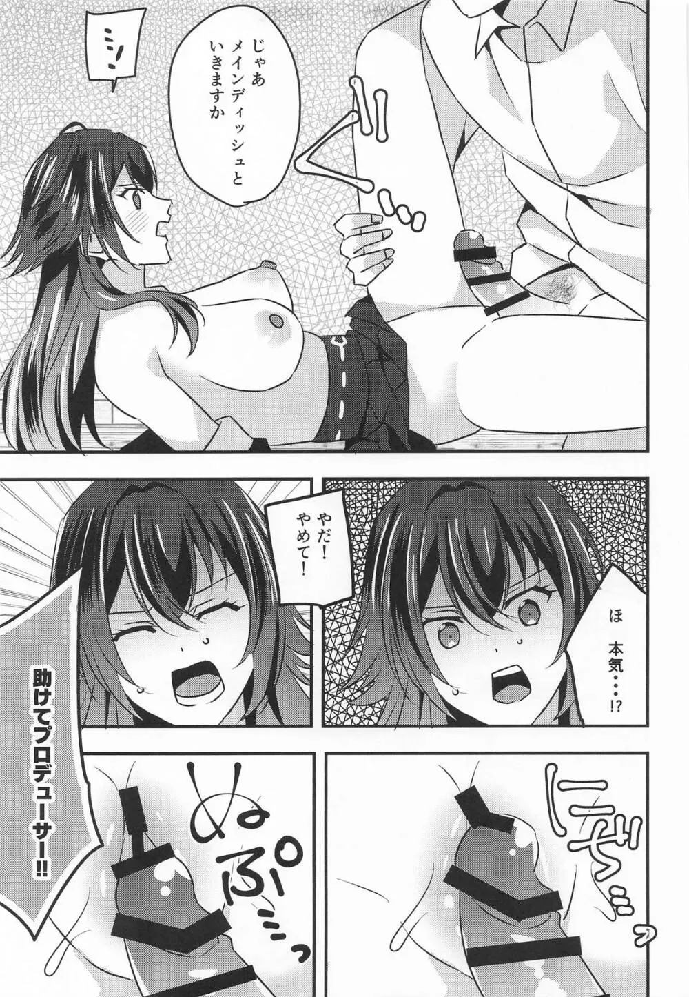 プロデュースを断られたのでレイプしました 月村手毬編 - page9