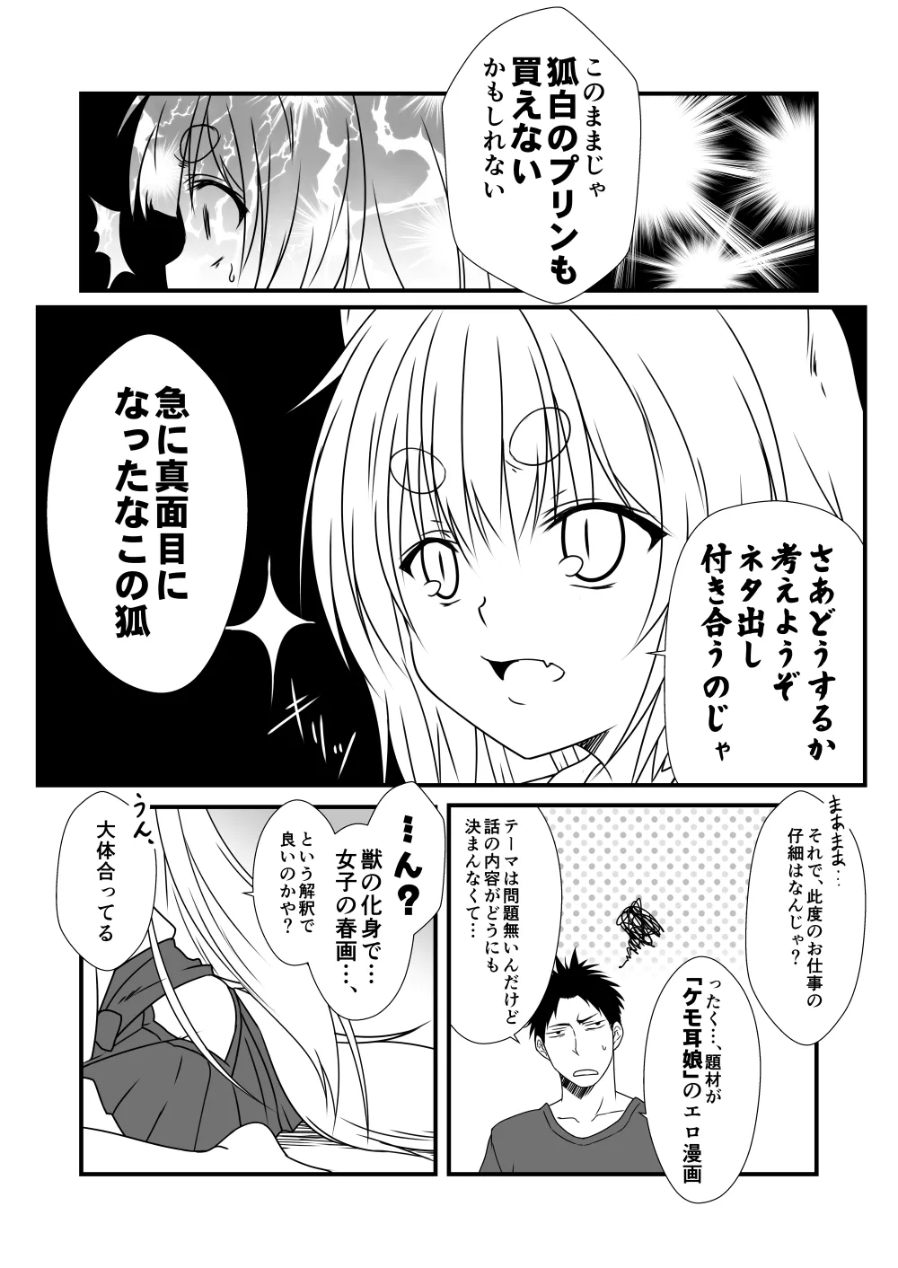 狐白日和出張版 - page3