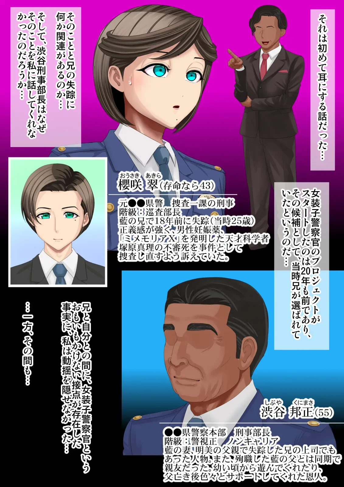 熟女装子刑事 Vol.2 ～女装子警察官 肛辱24時～ - page34