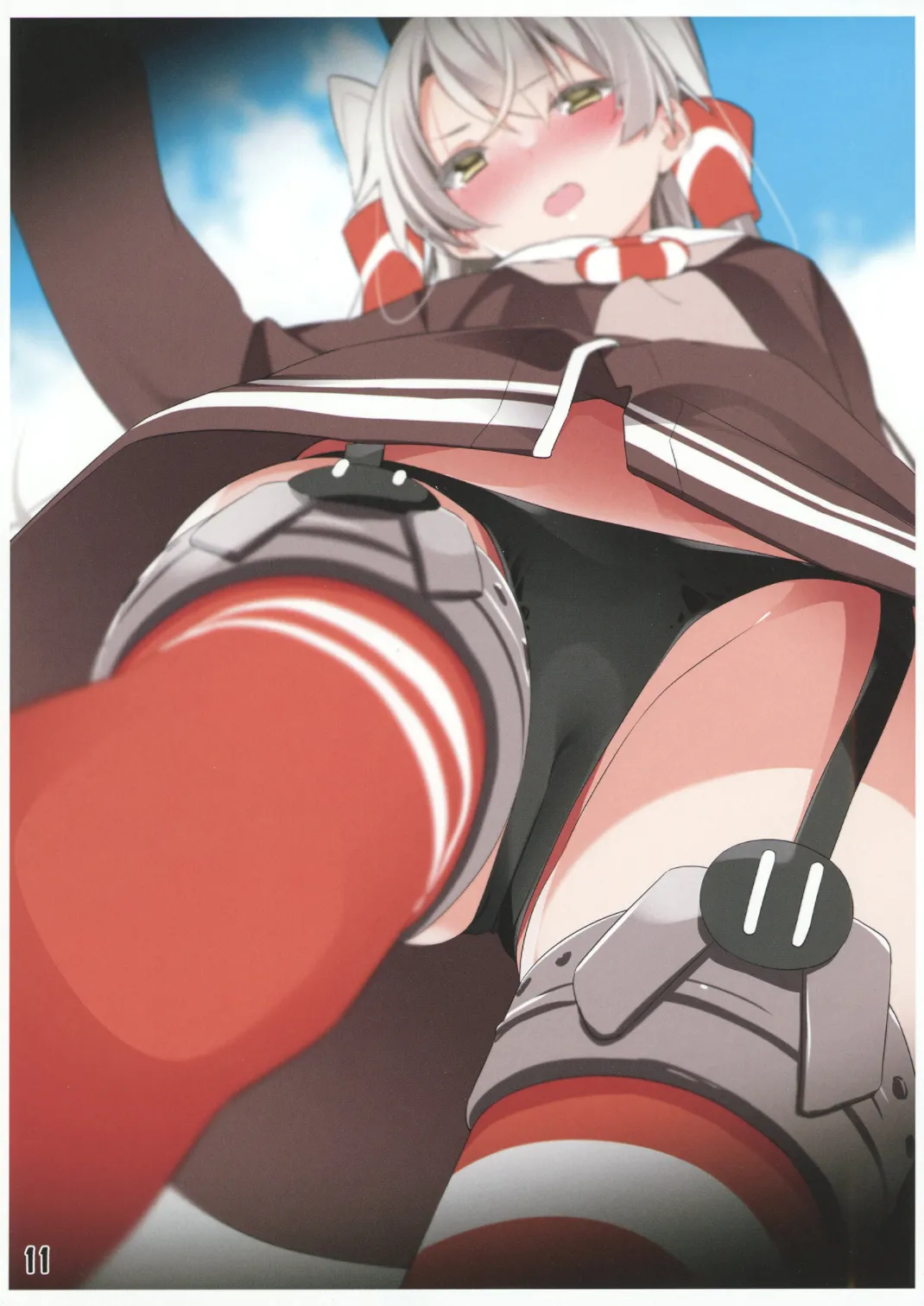 艦これ股下潜り込みおぱんつイラスト本 - page10