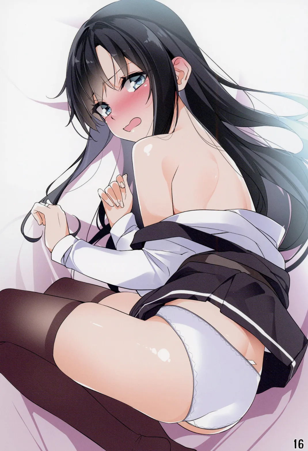 艦これ股下潜り込みおぱんつイラスト本2 - page14