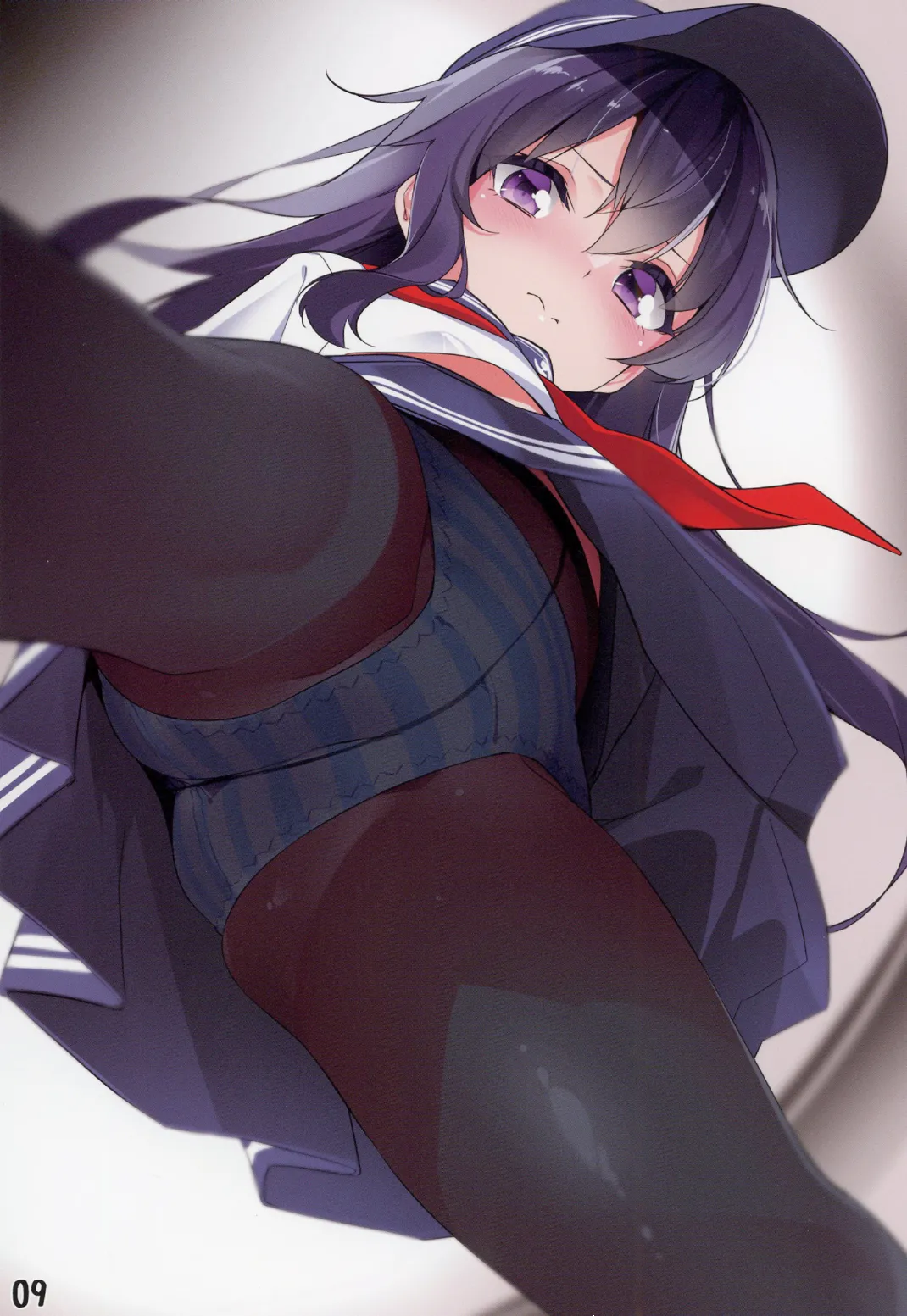 艦これ股下潜り込みおぱんつイラスト本2 - page8