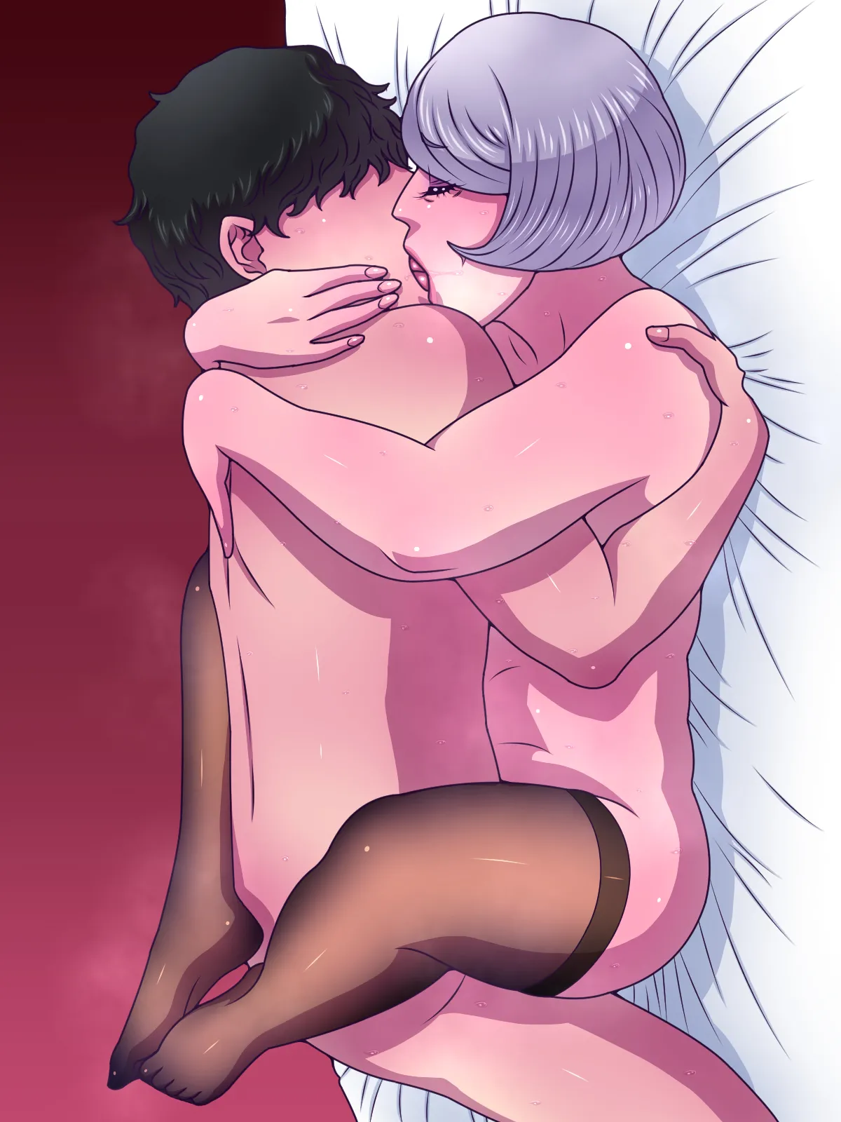 大好きな伯母さんと毎日ラブラブ中出しセックス - page29