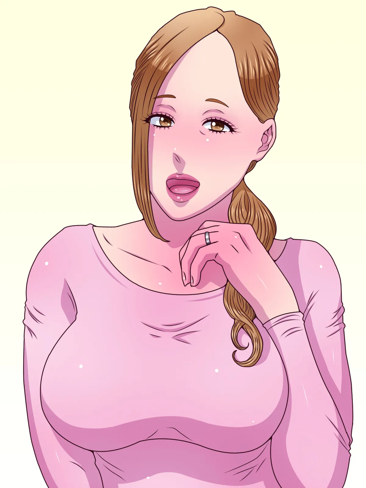 大好きな伯母さんと毎日ラブラブ中出しセックス - page38