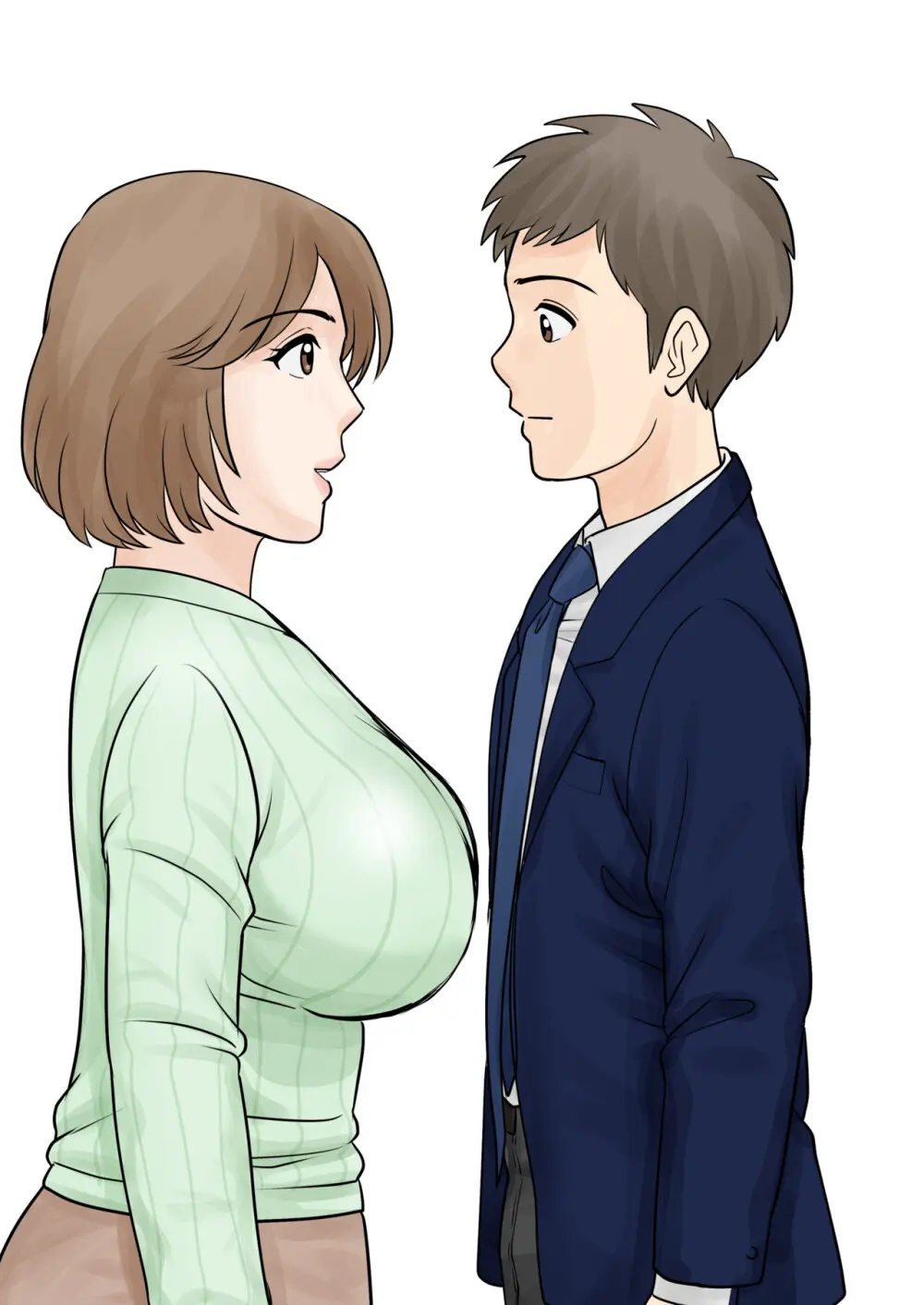 母子ふたり暮らし 第三章 3 - page2