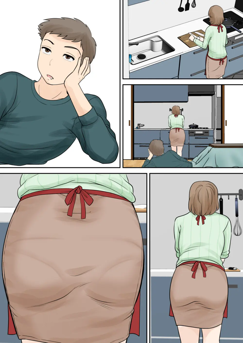 母子ふたり暮らし 第三章 3 - page7