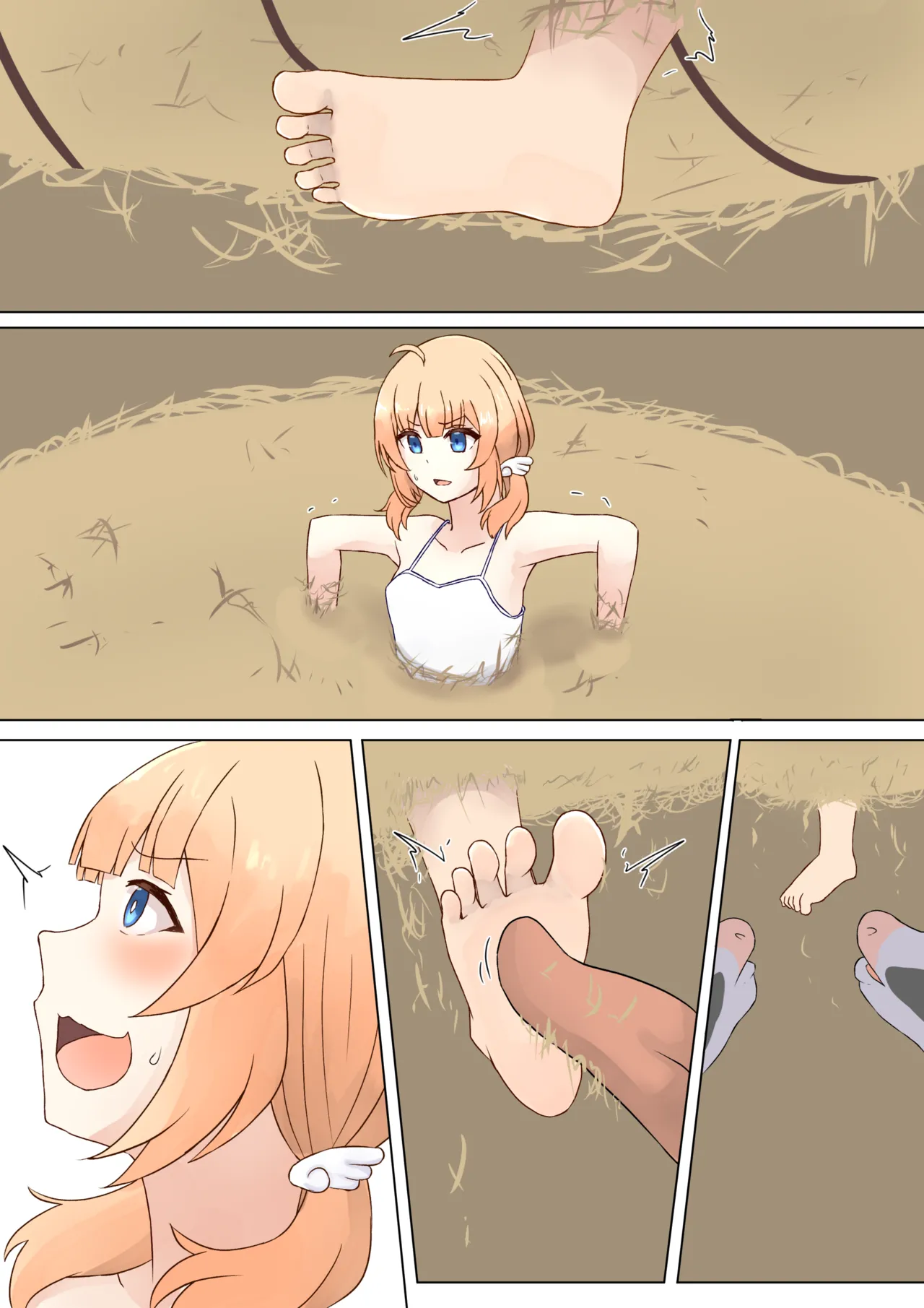 本巣叶羽 魔女宅攻め - page6