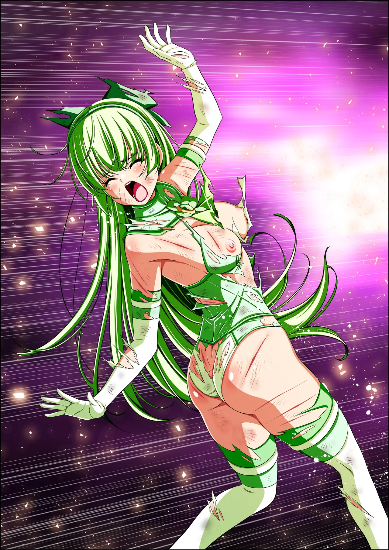 四葉の戦姫クローバーローゼ第六話 - page123