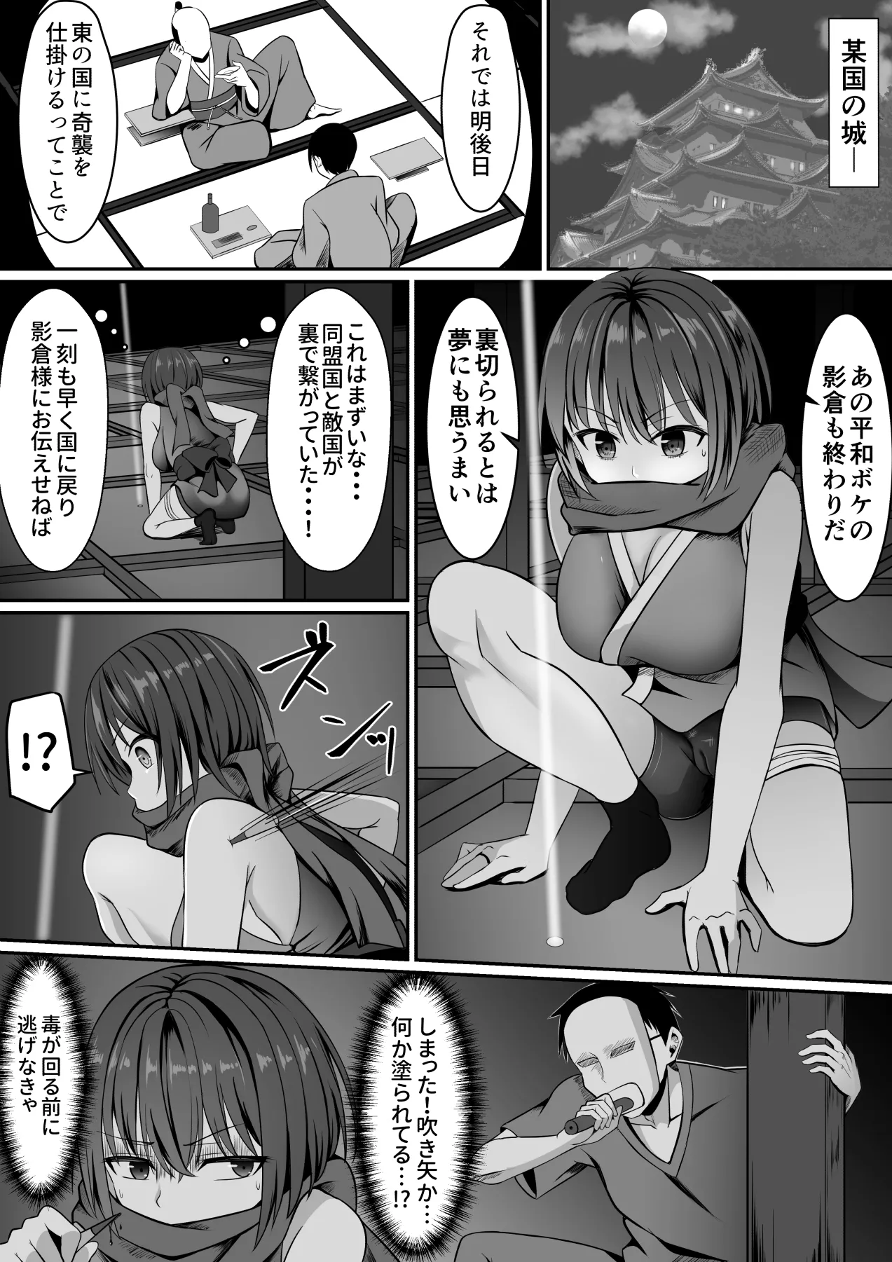 女忍者、陥落！ - page2