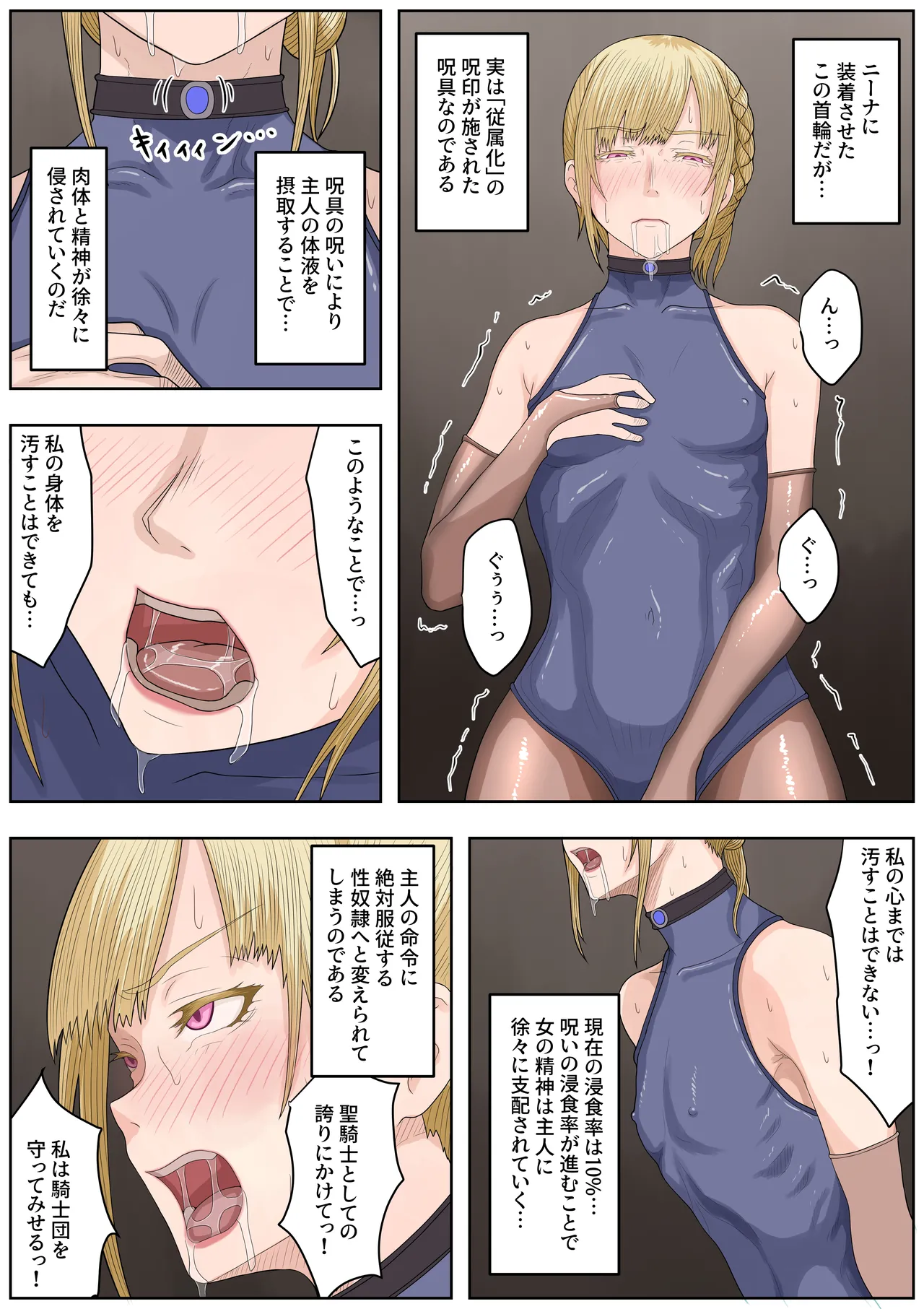 帝国家畜化調教3 聖神官ミシェル - page50