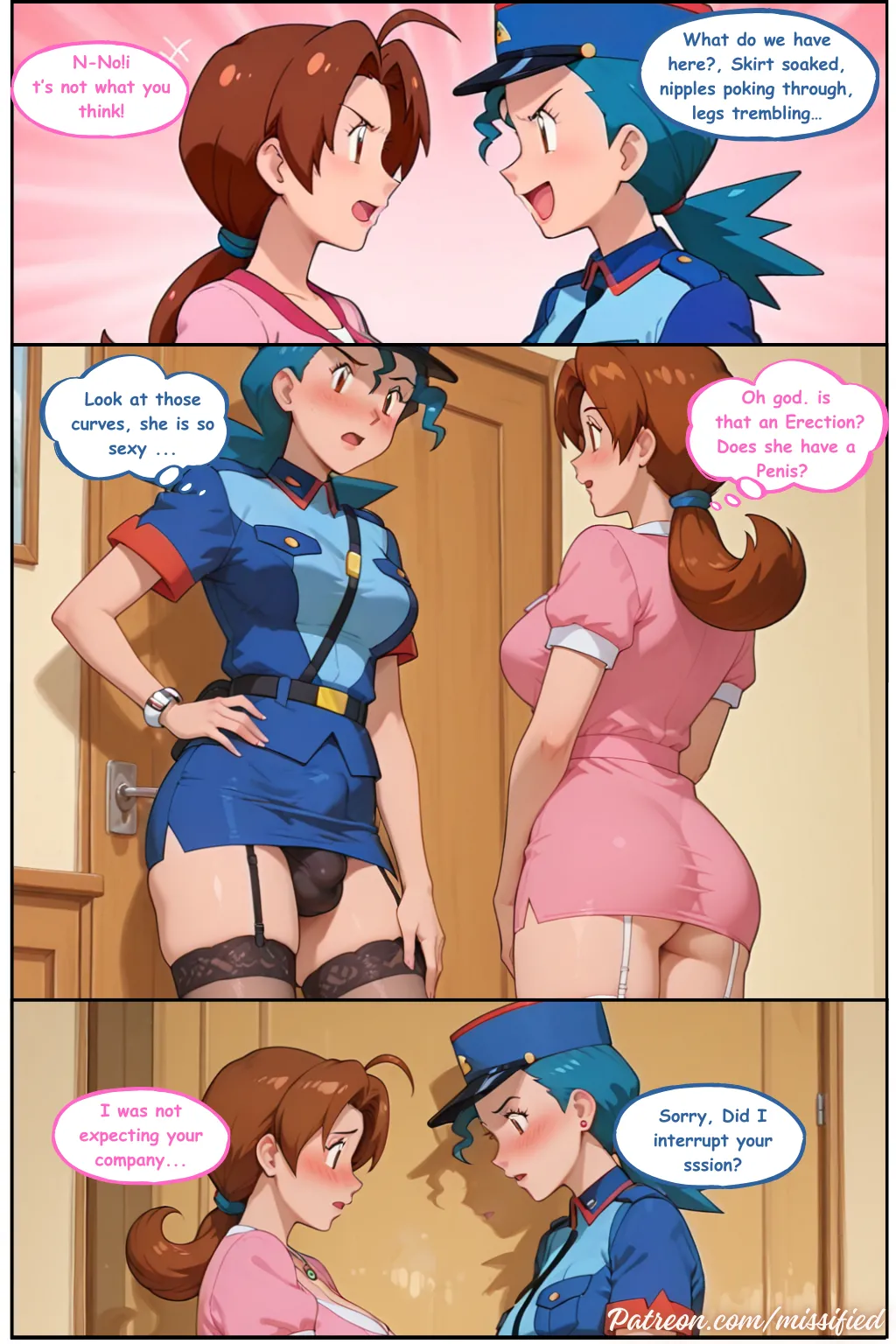 Delia’s Fall - Chapter 1: Officer’s Duty - page9