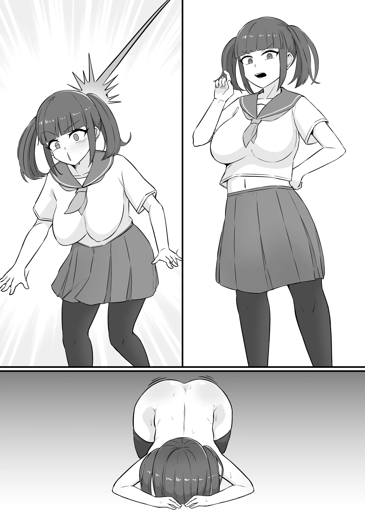 【憑依→乗り捨て】ド変態幽霊♀に乗っ取られて…何ヤってたの私達! [$4] - page23